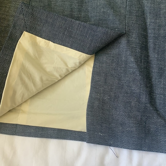 rag&bone NY navy cotton/hemp US made shawl collar single button boxy blazer EUC - Picture 6 of 8